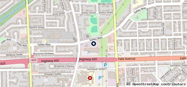 Map showing the location of Star Collision