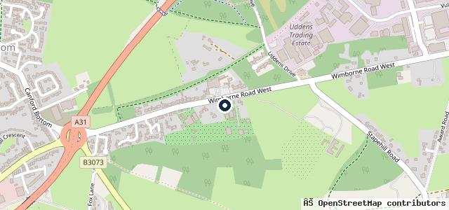 Map showing the location of Lamwell Motor Company