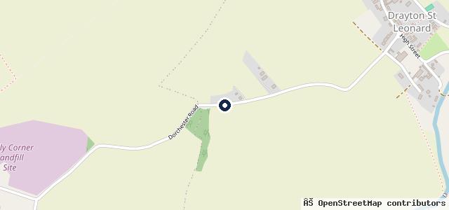 Map showing the location of Four Winds Garage | Wallingford