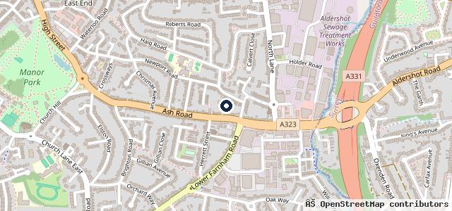 Map showing the location of A Force Motorcycles