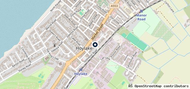 Map showing the location of I & H Motor Company
