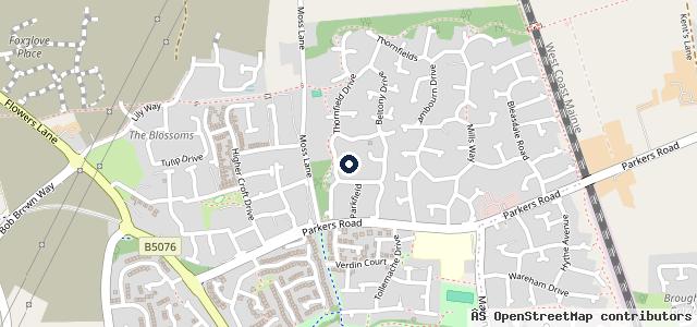 Map showing the location of Cheshire Commercial Repairs