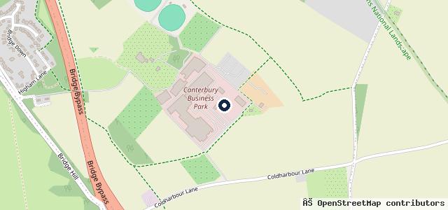 Map showing the location of J W & L J Brasier