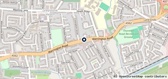 Map showing the location of C & M Autocentre