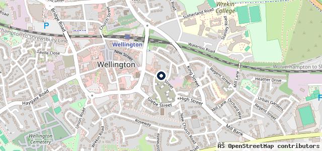 Map showing the location of Car Repair Telford