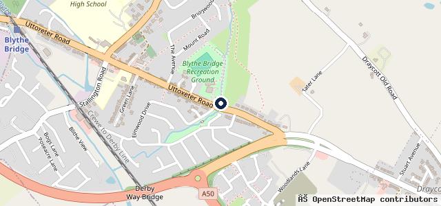 Map showing the location of John Rice Motors Ltd