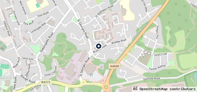 Map showing the location of Auto-Fix Telford