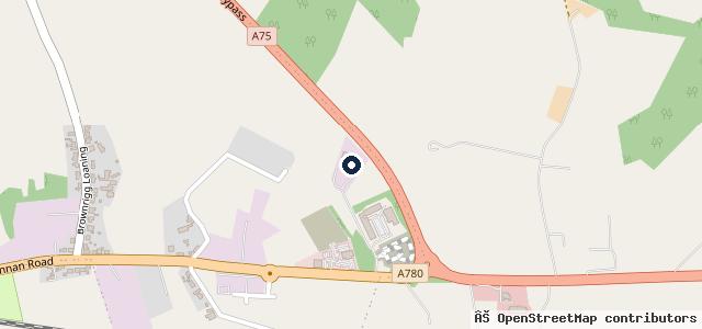 Map showing the location of B B Body Repairers