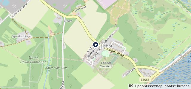 Map showing the location of B's Garage | Southampton