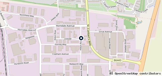 Map showing the location of Bosch Car Service - Hilton Road Garage