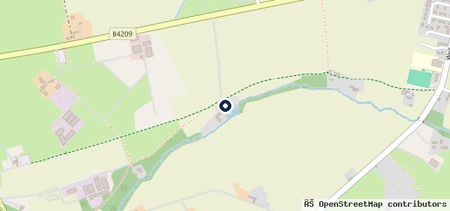 Map showing the location of Fields MOT & Service Centre