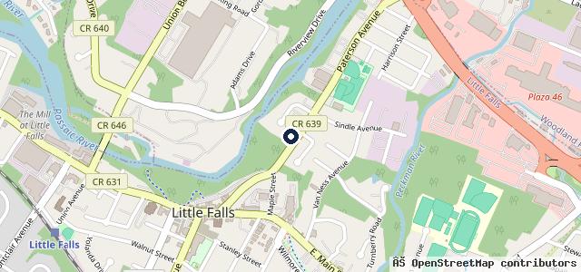 Map showing the location of Little Falls Auto Service