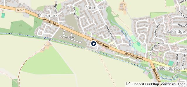 Map showing the location of D&G Autocare