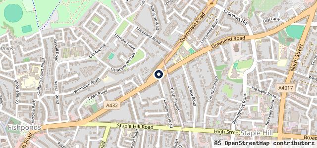 Map showing the location of Motorwell Bristol