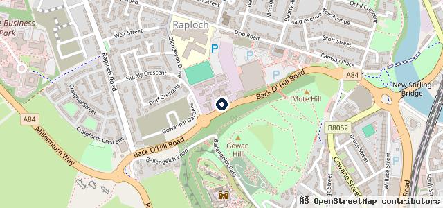 Map showing the location of Budget Auto Centre