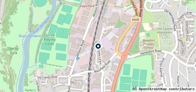 Map showing the location of CTS Wheels and Tyres - Team Protyre