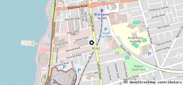 Map showing the location of MAS North West Ltd