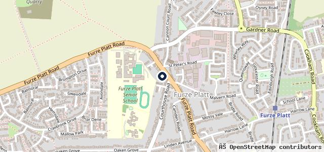 Map showing the location of Bahnstormer BMW Motorrad Alton