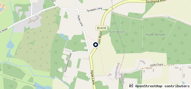 Map showing the location of Castle Cars