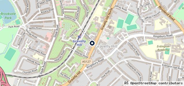 Map showing the location of Junction 6 Car Wash Limited