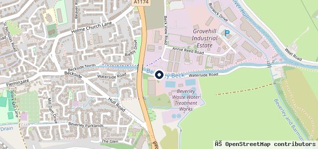 Map showing the location of Andrews Motor Engineers