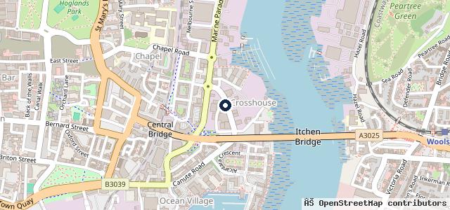 Map showing the location of BCL MOT Centre | Southampton