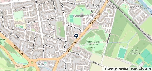 Map showing the location of Coopers Of Oulton Limited
