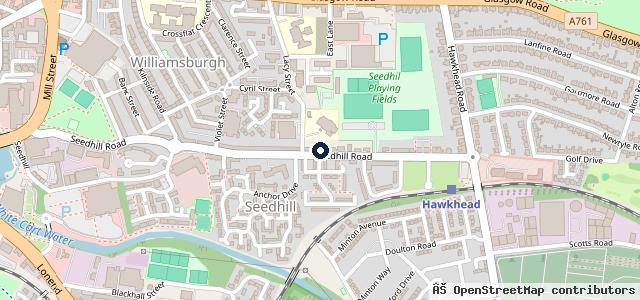 Map showing the location of Seedhill Service Station Ltd