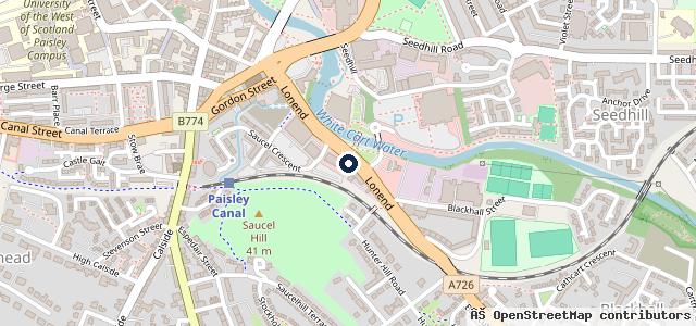 Map showing the location of Abercorn Motor Company Ltd