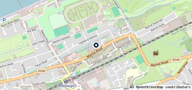 Map showing the location of Peak Performance Centre Ltd