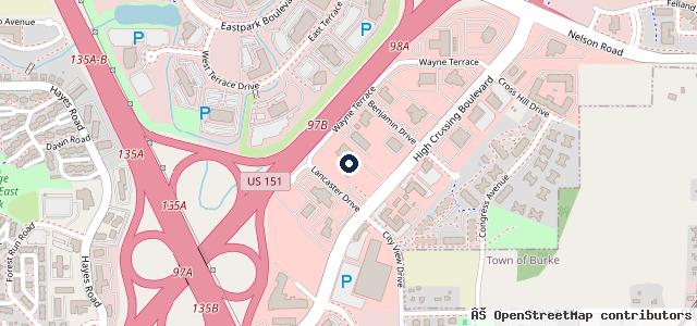 Map showing the location of TOYOTA