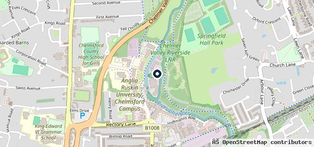 Map showing the location of Chelmsford Accident Repairs Specialists