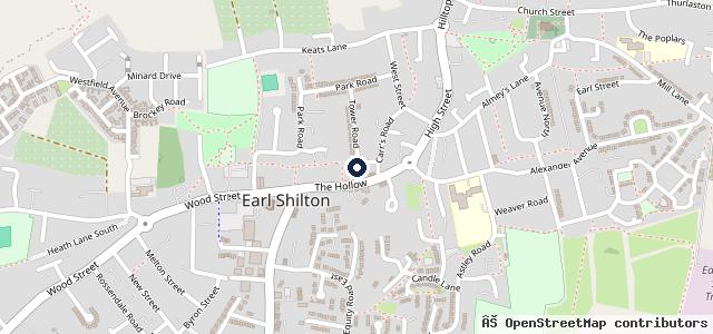 Map showing the location of A J S Motors