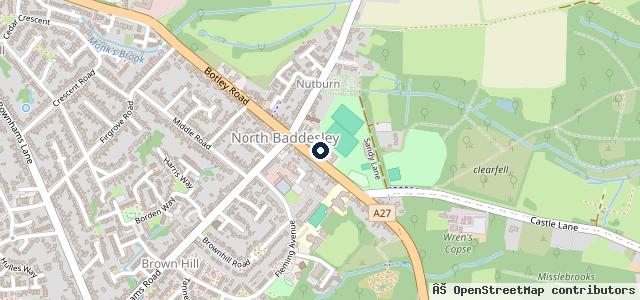 Map showing the location of SJP Independent Garage Specialist