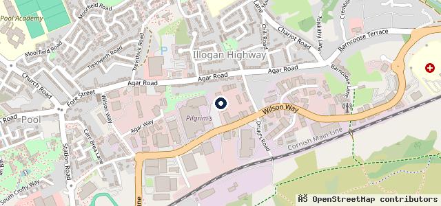 Map showing the location of K W Autos | Redruth