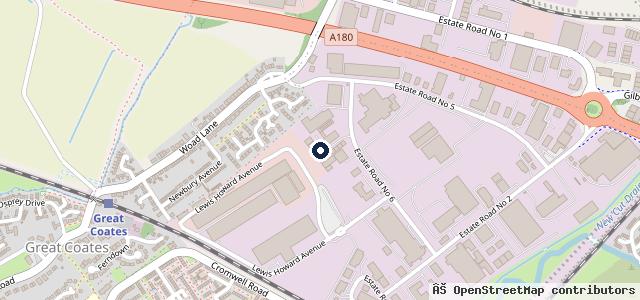 Map showing the location of A S Autotech