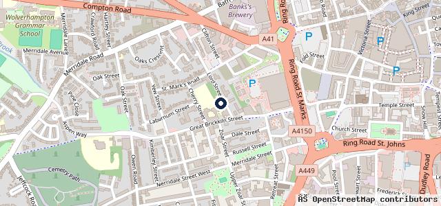 Map showing the location of Cardinal Motors Part of Eurorepar Car Service Network