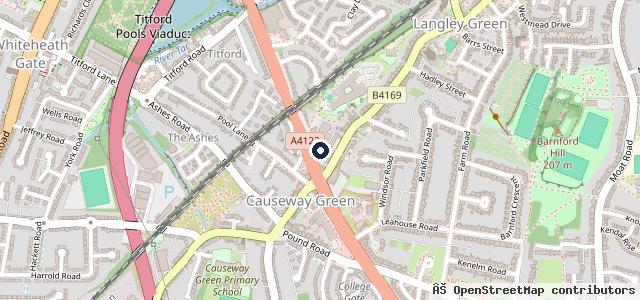 Map showing the location of HiQ Tyres & Autocare Oldbury