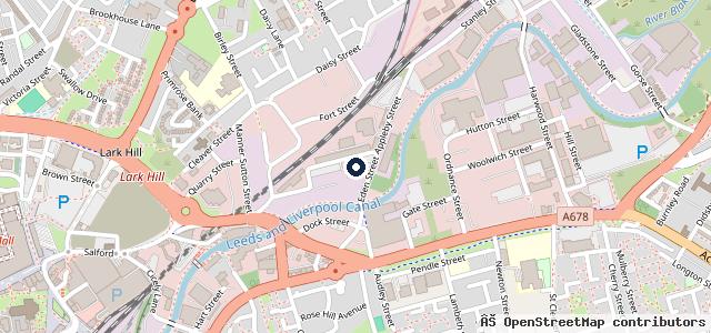 Map showing the location of M.s motor services