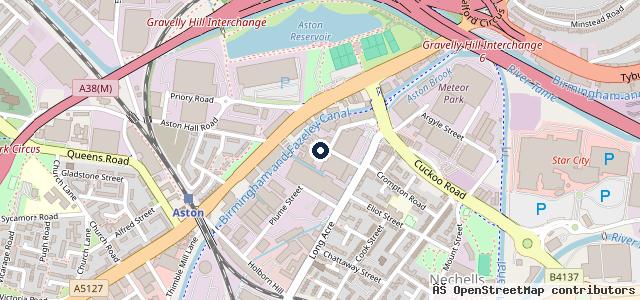 Map showing the location of Stanhope Auto Repair Centre
