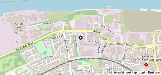 Map showing the location of Bills Motorcycles