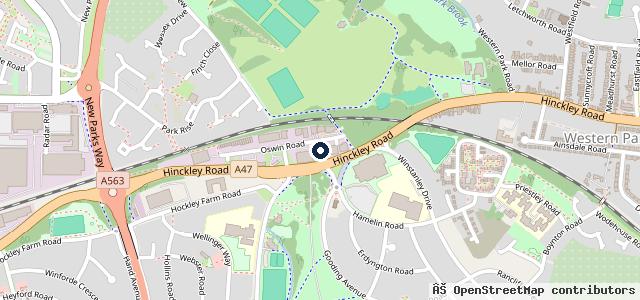 Map showing the location of Simply Tyres Mobile Tyre Fitting