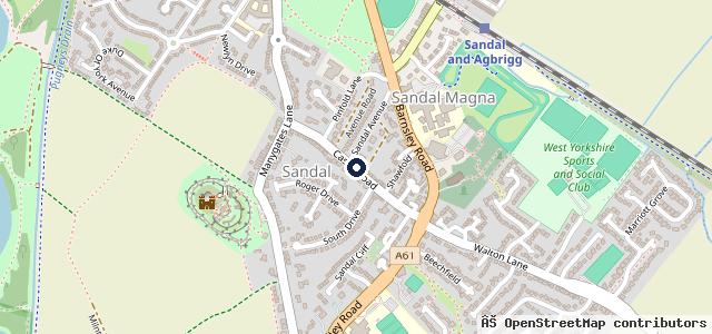 Map showing the location of Popular groups