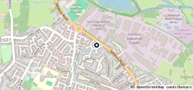 Map showing the location of Breeze Volkswagen Van Centre Southampton
