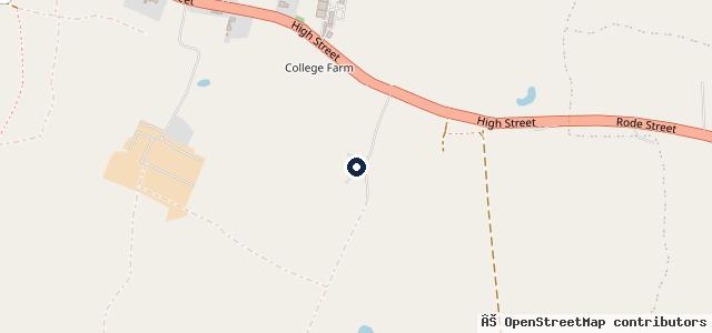 Map showing the location of Gary's Garage