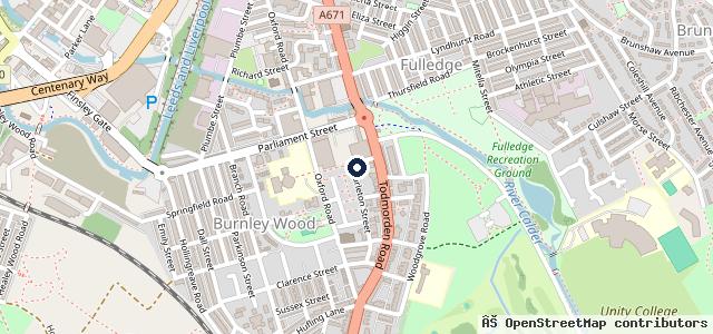 Map showing the location of Love Cars Ltd | Accrington