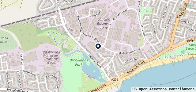 Map showing the location of Alverstone Autos Ltd