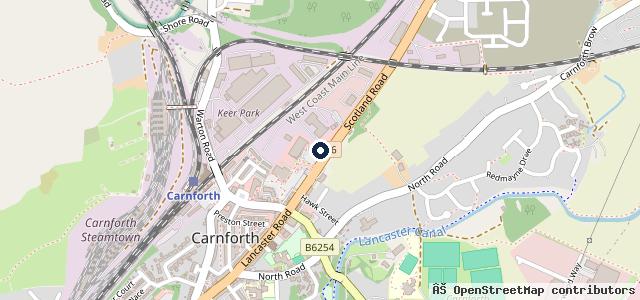 Map showing the location of Carigiet Cowen | Carlisle
