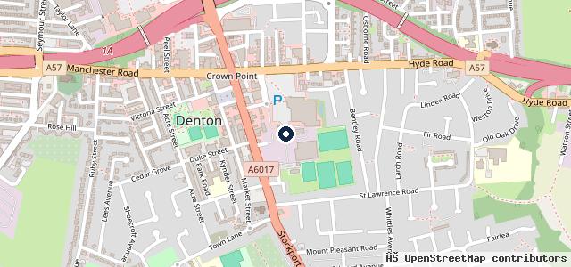 Map showing the location of G T Autos