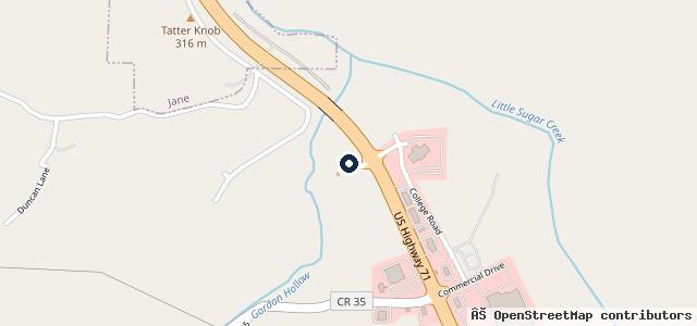 Map showing the location of Jeff's Auto Llc